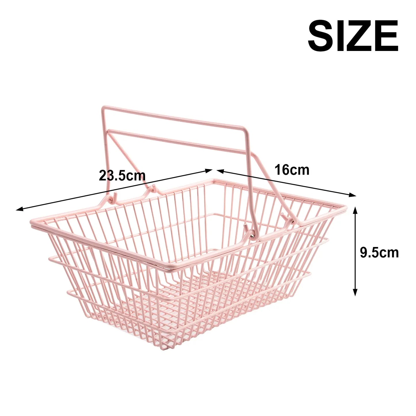 Mini Pink Storage Basket